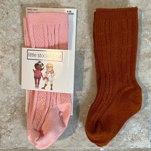 Little stocking co 6-18 month knee high socks